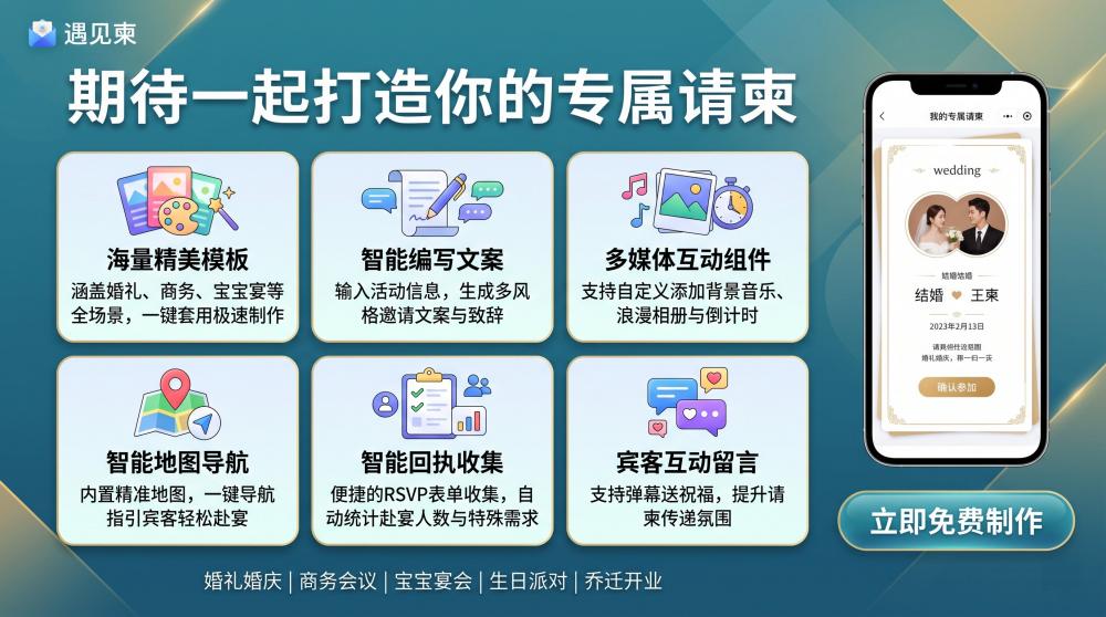 零基础零门槛！年会电子请柬直接照搬，3分钟出片不踩坑